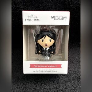 NIB 2024 Hallmark WEDNESDAY ADDAMS
Christmas Ornament In Box,